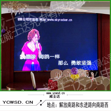 麗君大酒店室內表貼P4屏