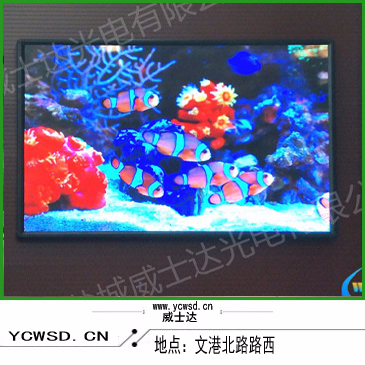 鹽城市明達(dá)中學(xué)室內(nèi)表貼P3屏